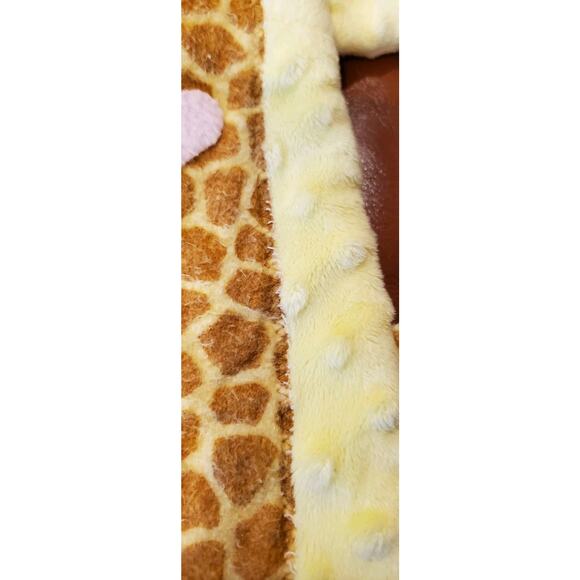 23 Inch Long Yellow Mink Dot Giraffe Lovey | Mercari 23 Inch Long Yellow Mink Dot Giraffe Lovey Lovie Snuggle Security Blanket Baby